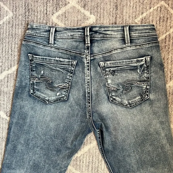 SILVER JEANS AVERY ANKLE SKINNY JEANS - Picture 7 of 7